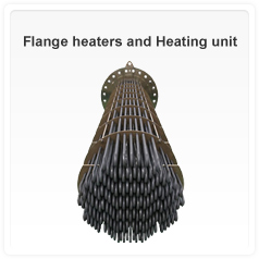Flange heaters and Heating unit