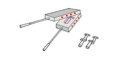 カートリッジヒーター（手動式にも対応）