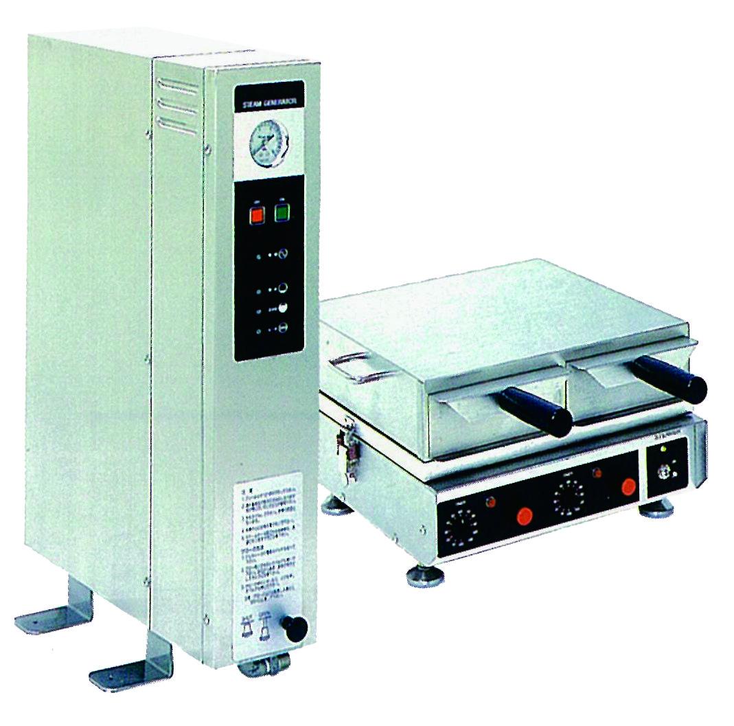 スチームロボ/蒸気解凍調理機（蒸気ボイラで冷凍食材を解凍・温め）